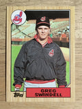 1987 Topps #319 Greg Swindell RC