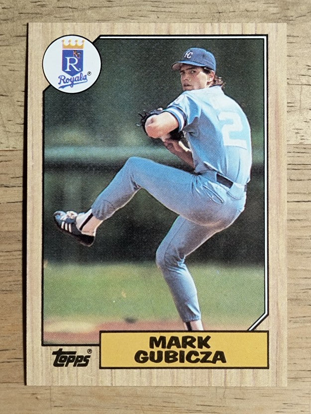 1987 Topps #326 Mark Gubicza