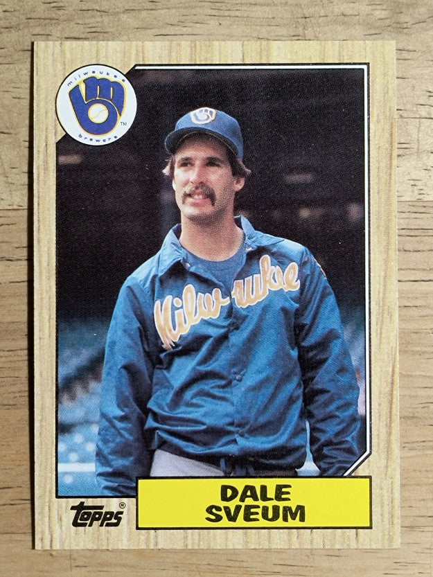 1987 Topps #327 Dale Sveum