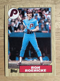 1987 Topps #329 Ron Roenicke