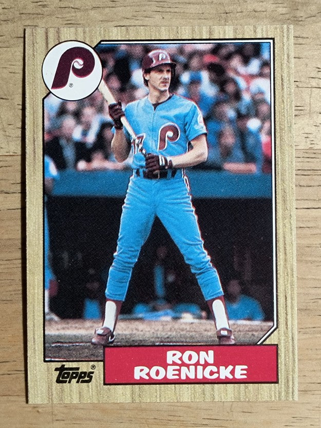 1987 Topps #329 Ron Roenicke