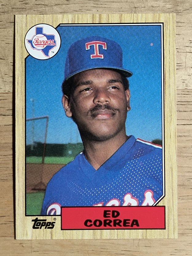1987 Topps #334 Ed Correa