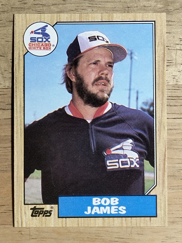 1987 Topps #342 Bob James