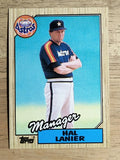 1987 Topps #343 Hal Lanier MG