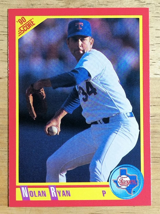 1990 Score #250 Nolan Ryan