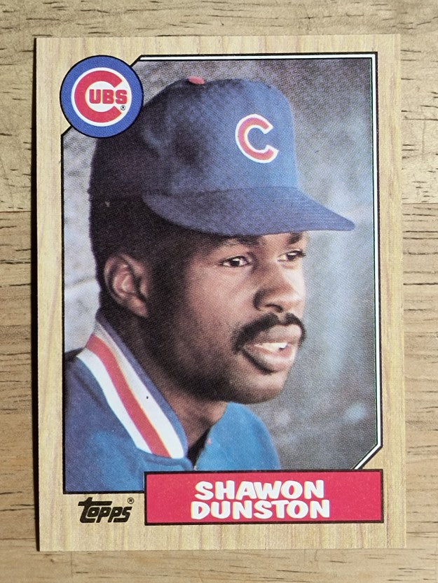 1987 Topps #346 Shawon Dunston