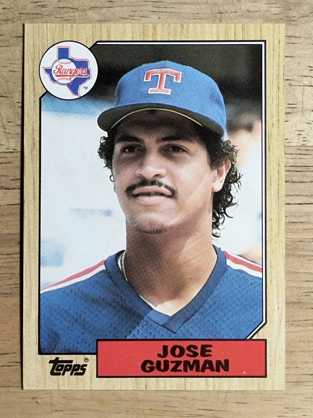 1987 Topps #363 Jose Guzman