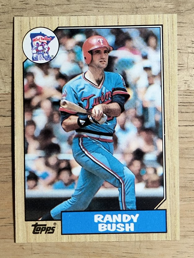 1987 Topps #364 Randy Bush