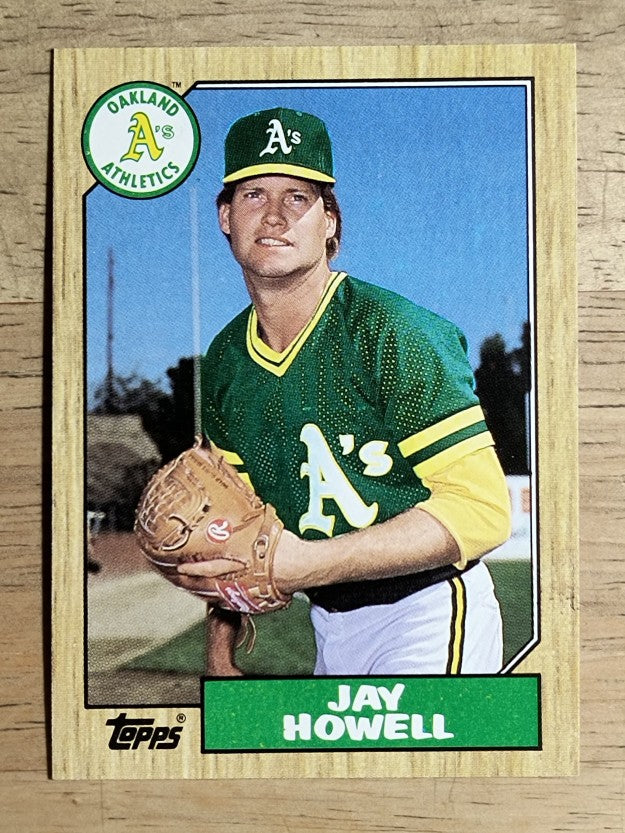 1987 Topps #391 Jay Howell