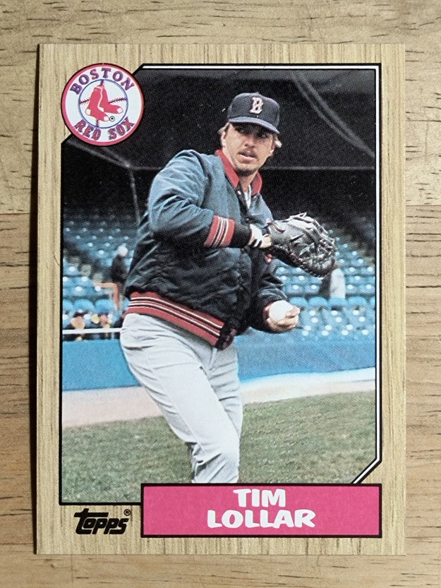1987 Topps #396 Tim Lollar