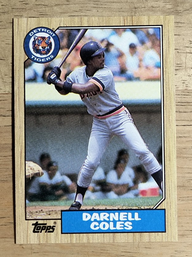 1987 Topps #411 Darnell Coles
