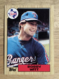 1987 Topps #415 Bobby Witt RC
