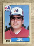 1987 Topps #416 Tom Nieto