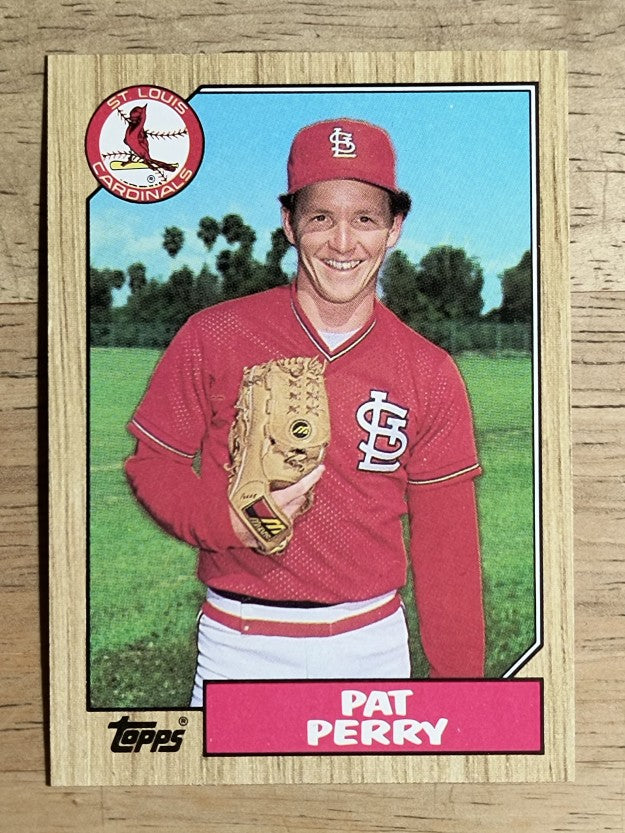 1987 Topps #417 Pat Perry