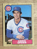 1987 Topps #424 Chris Speier