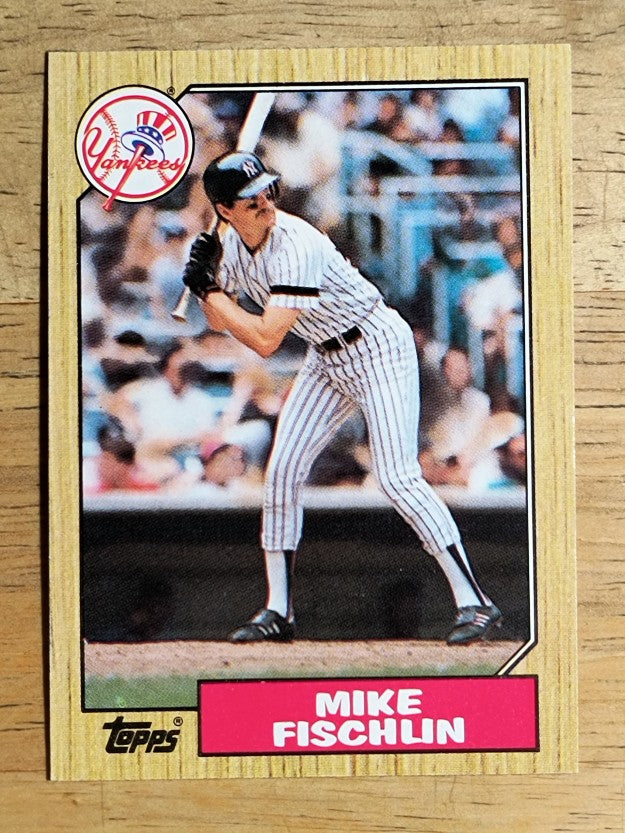 1987 Topps #434 Mike Fischlin