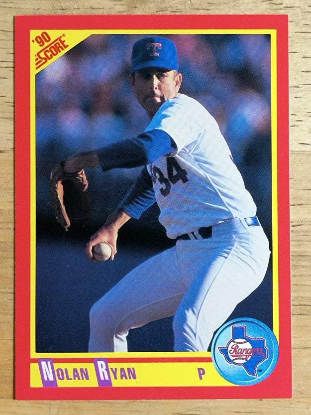 1990 Score #250 Nolan Ryan