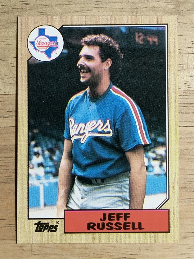 1987 Topps #444 Jeff Russell