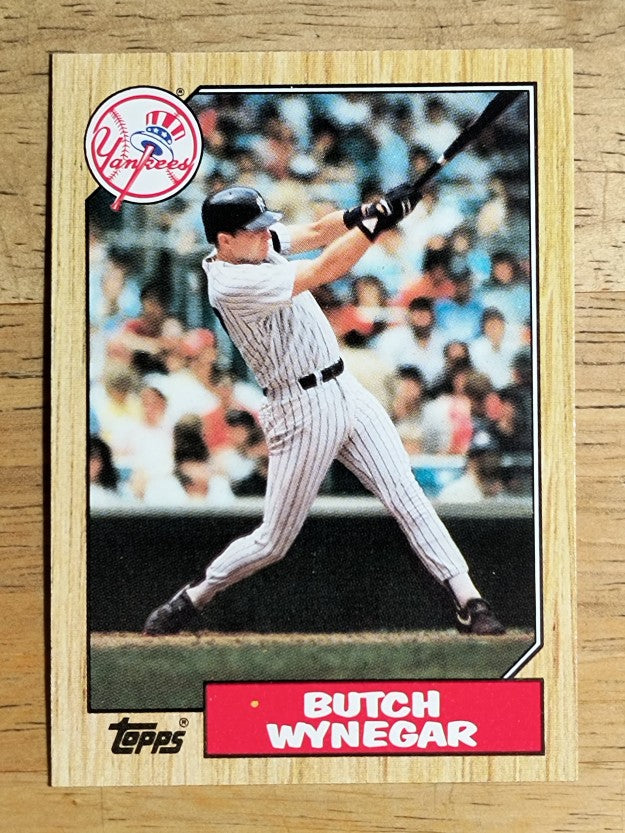 1987 Topps #464 Butch Wynegar