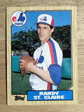 1987 Topps #467 Randy St.Claire