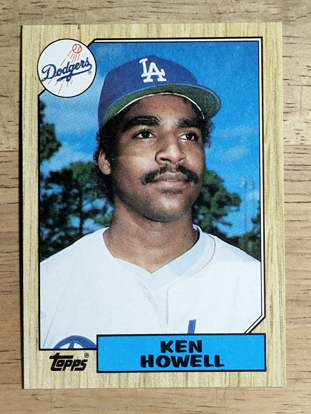 1987 Topps #477 Ken Howell