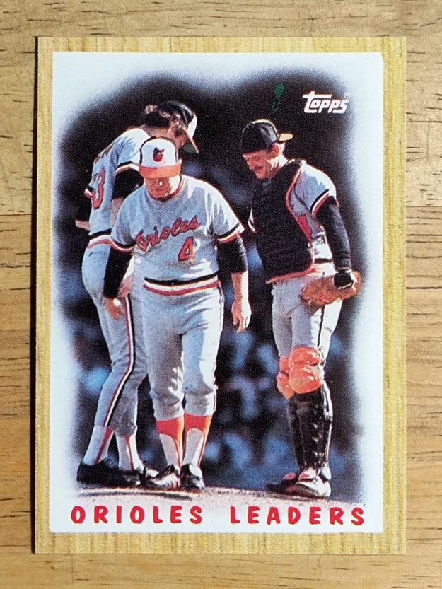 1987 Topps #506 Orioles Team
