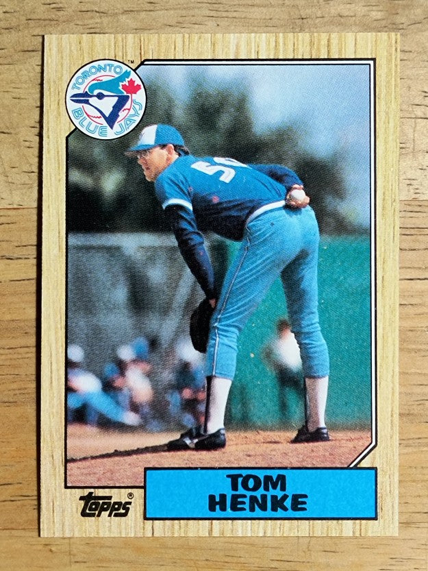 1987 Topps #510 Tom Henke