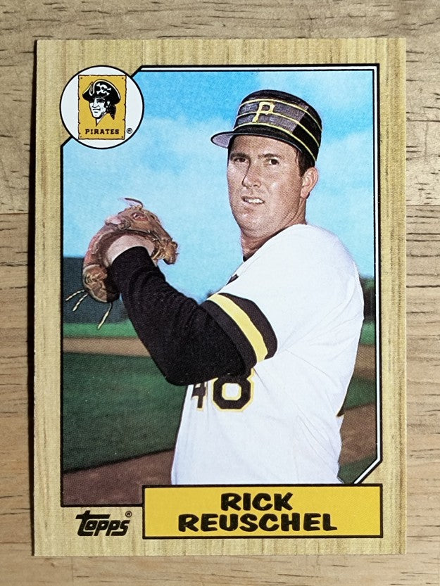 1987 Topps #521 Rick Reuschel
