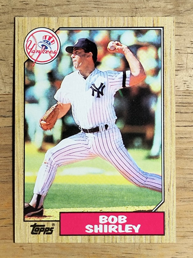 1987 Topps #524 Bob Shirley