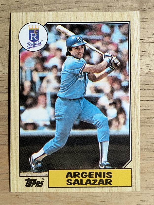 1987 Topps #533 Angel Salazar