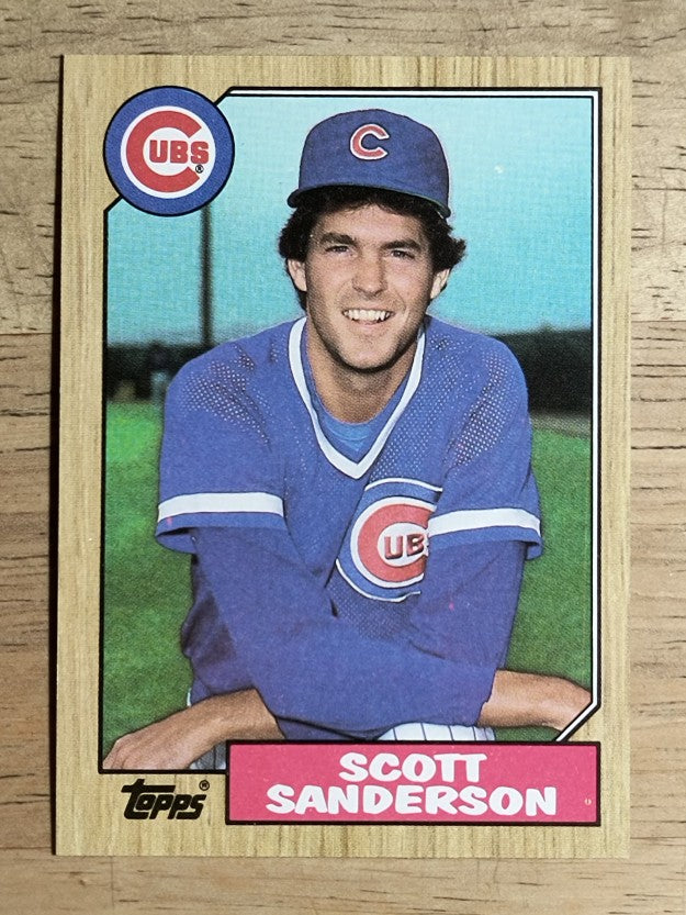 1987 Topps #534 Scott Sanderson