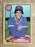 1987 Topps #534 Scott Sanderson