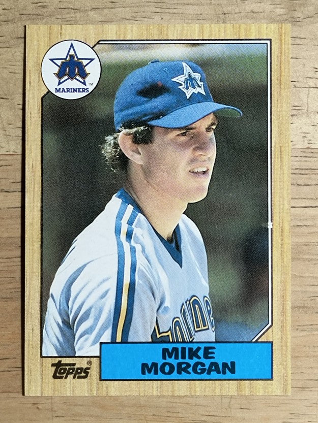 1987 Topps #546 Mike Morgan