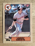 1987 Topps #552 Larry Sheets