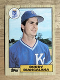 1987 Topps #554 Buddy Biancalana