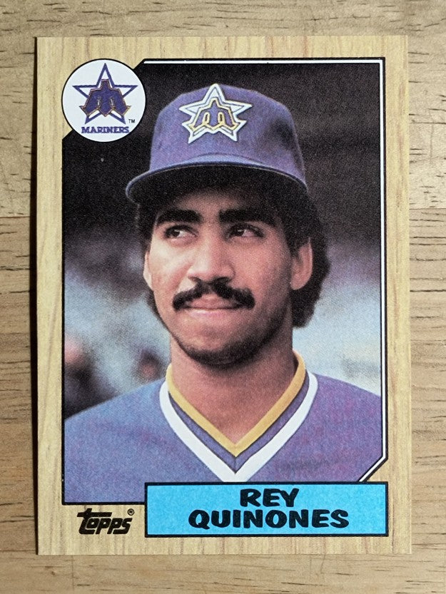 1987 Topps #561 Rey Quinones