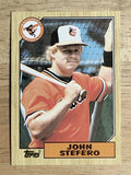 1987 Topps #563 John Stefero