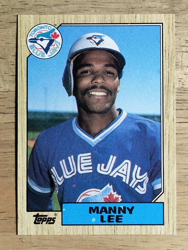 1987 Topps #574 Manny Lee