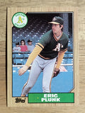 1987 Topps #587 Eric Plunk