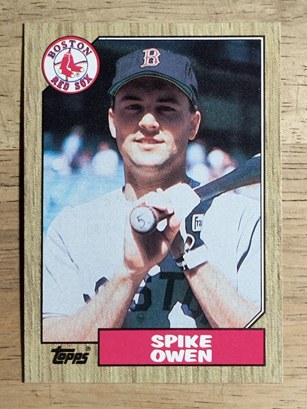 1987 Topps #591 Spike Owen