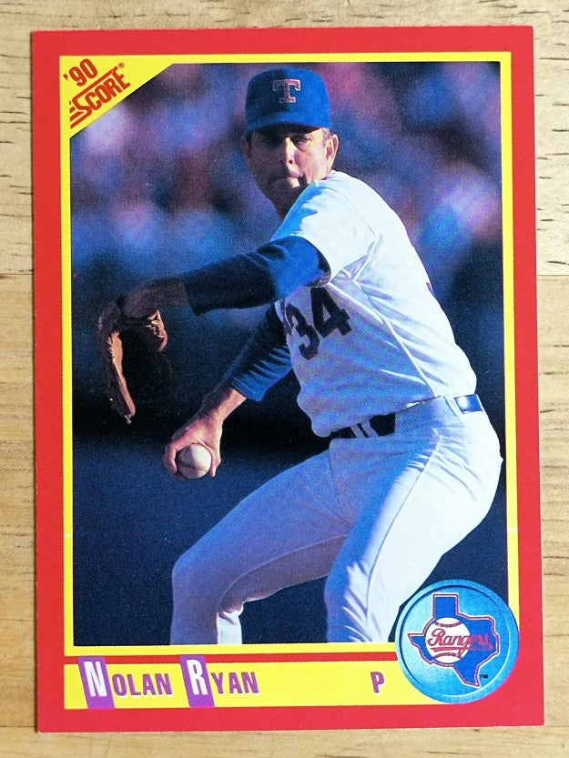 1990 Score #250 Nolan Ryan