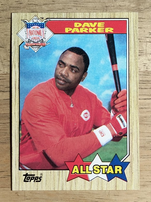 1987 Topps #600 Dave Parker AS