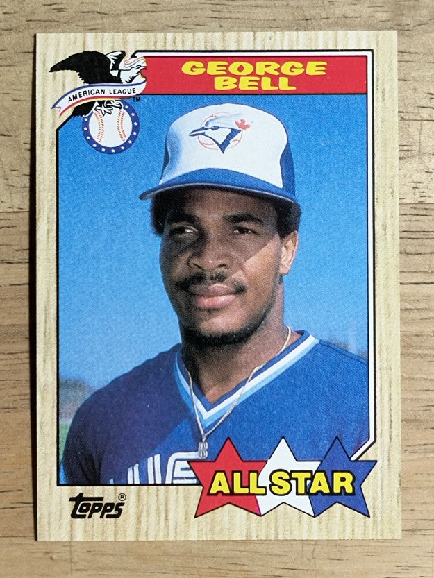 1987 Topps #612 George Bell AS
