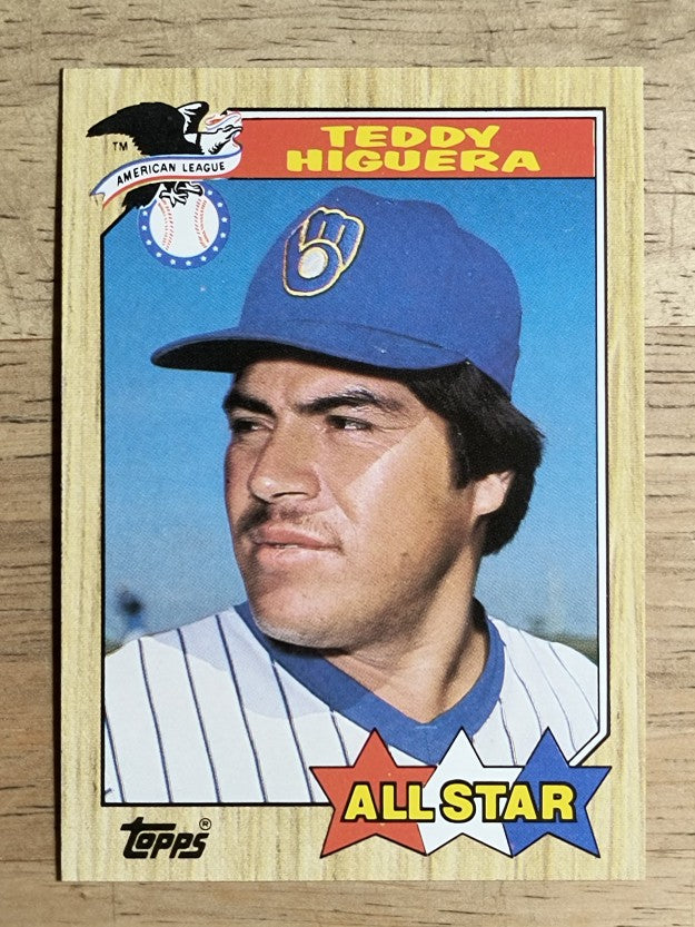 1987 Topps #615 Teddy Higuera AS
