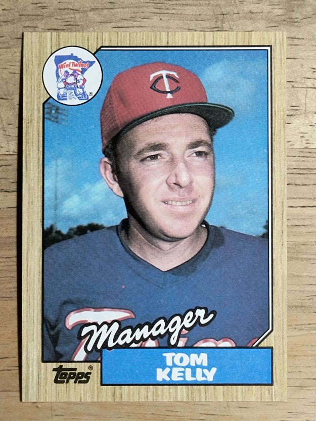 1987 Topps #618 Tom Kelly MG