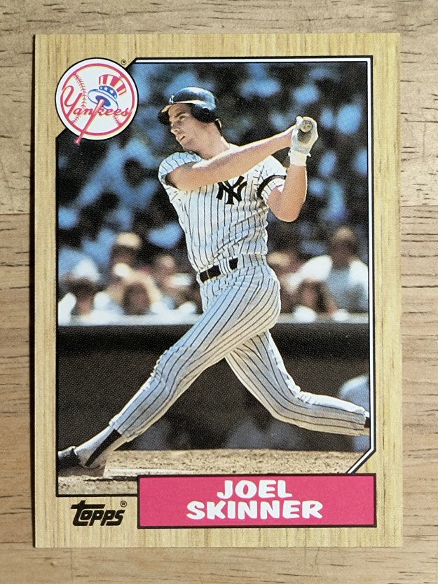 1987 Topps #626 Joel Skinner