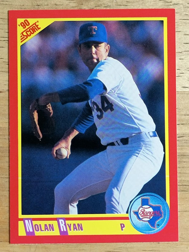 1990 Score #250 Nolan Ryan