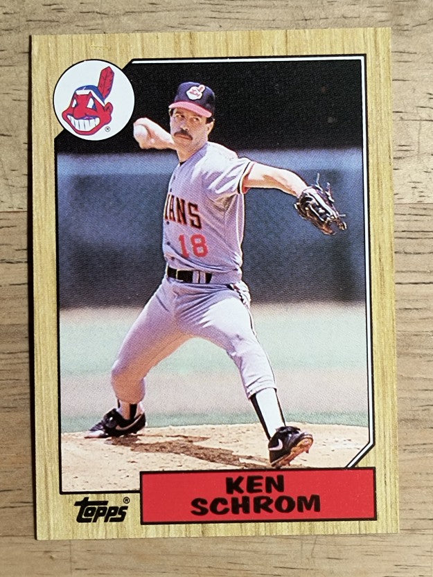 1987 Topps #635 Ken Schrom