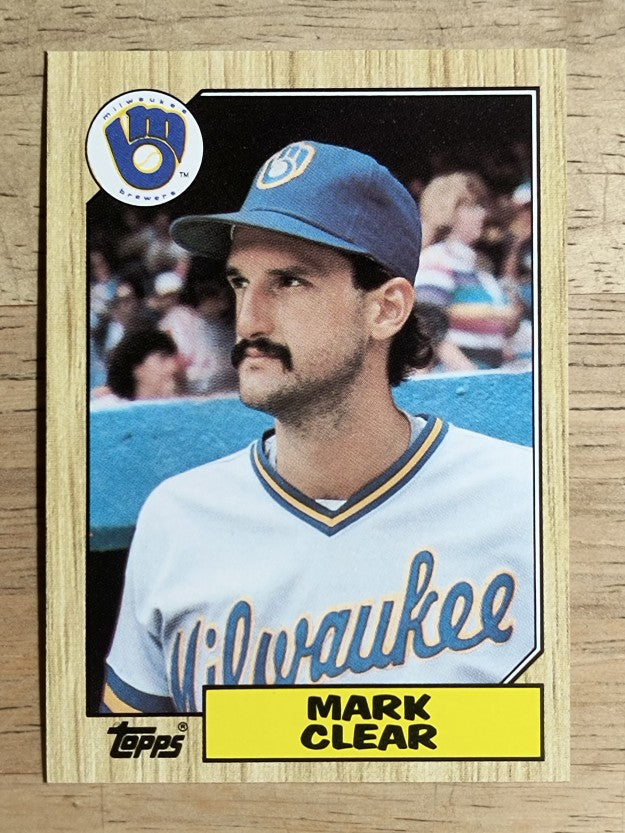 1987 Topps #640 Mark Clear
