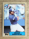 1987 Topps #655 Jesse Barfield